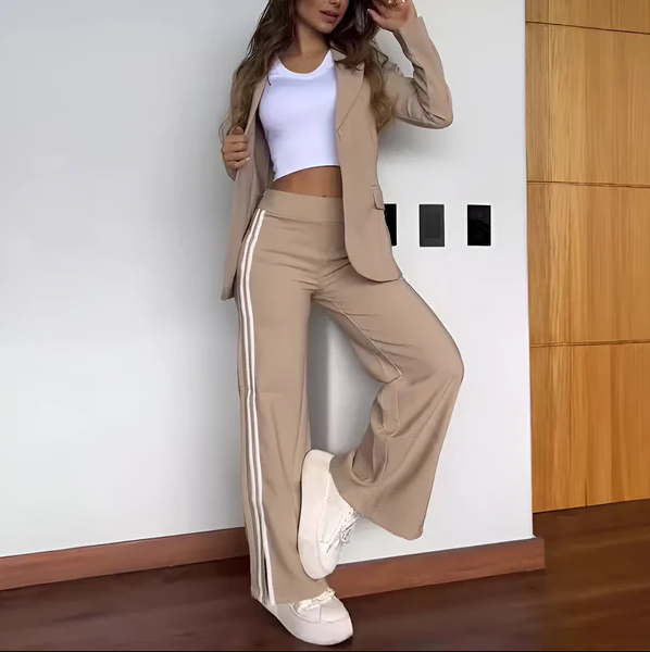 Leah – Elegant Blazerset met Nonchalante Flair