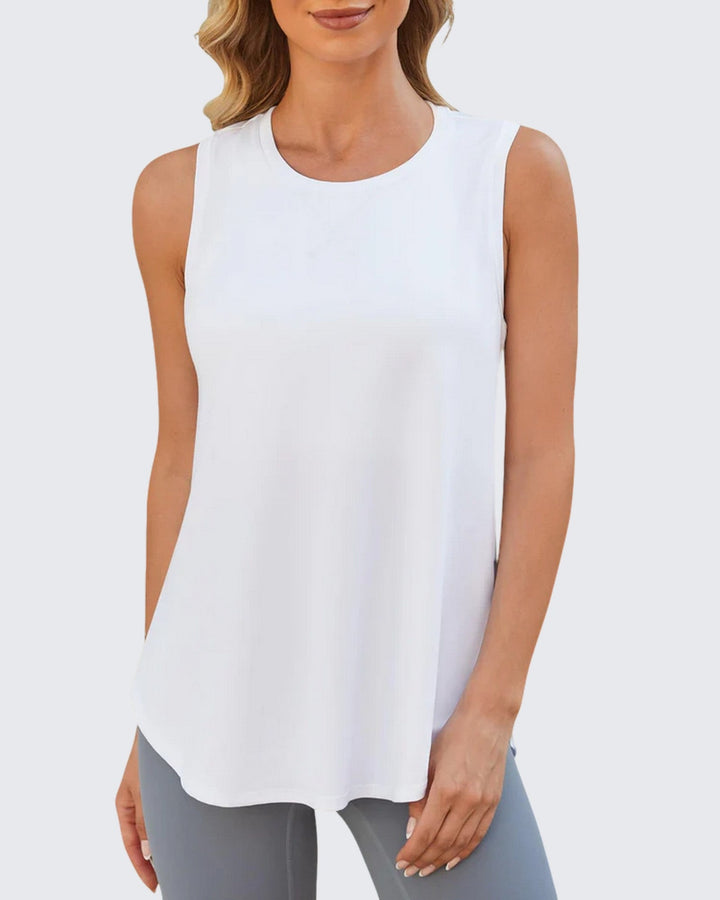 Sportieve & Chic Quick Dry Top zonder Mouwen