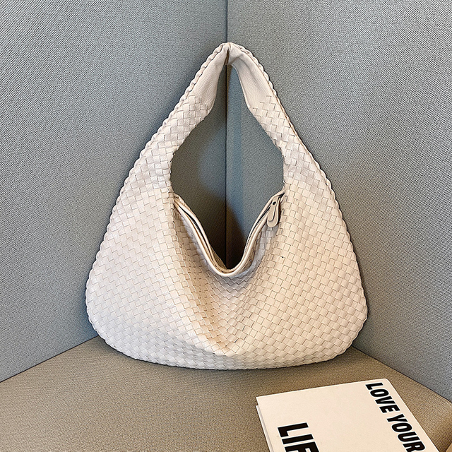 Delina - Luxe Gevlochten Handtas