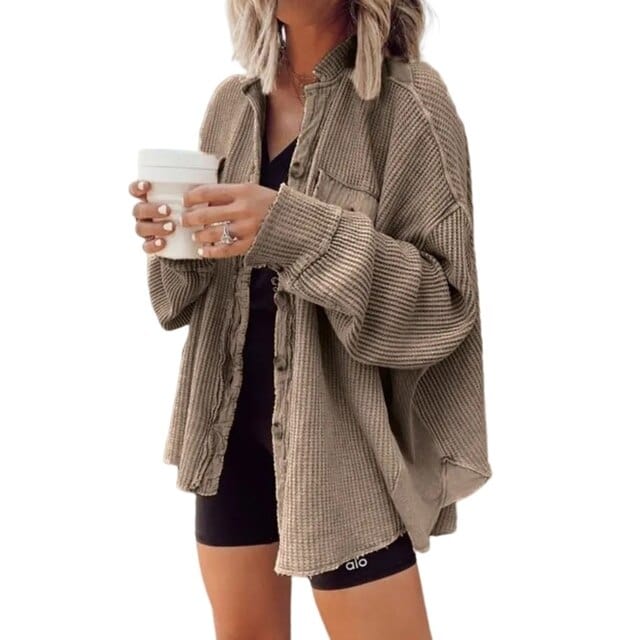 Livia - Trendy Ribfluwelen Knoopjas