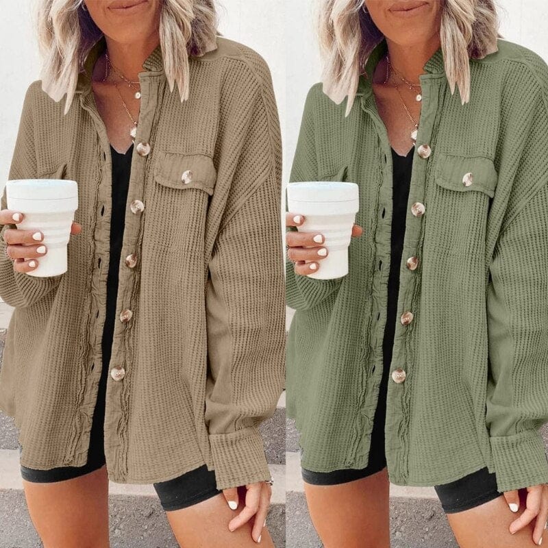 Livia - Trendy Ribfluwelen Knoopjas