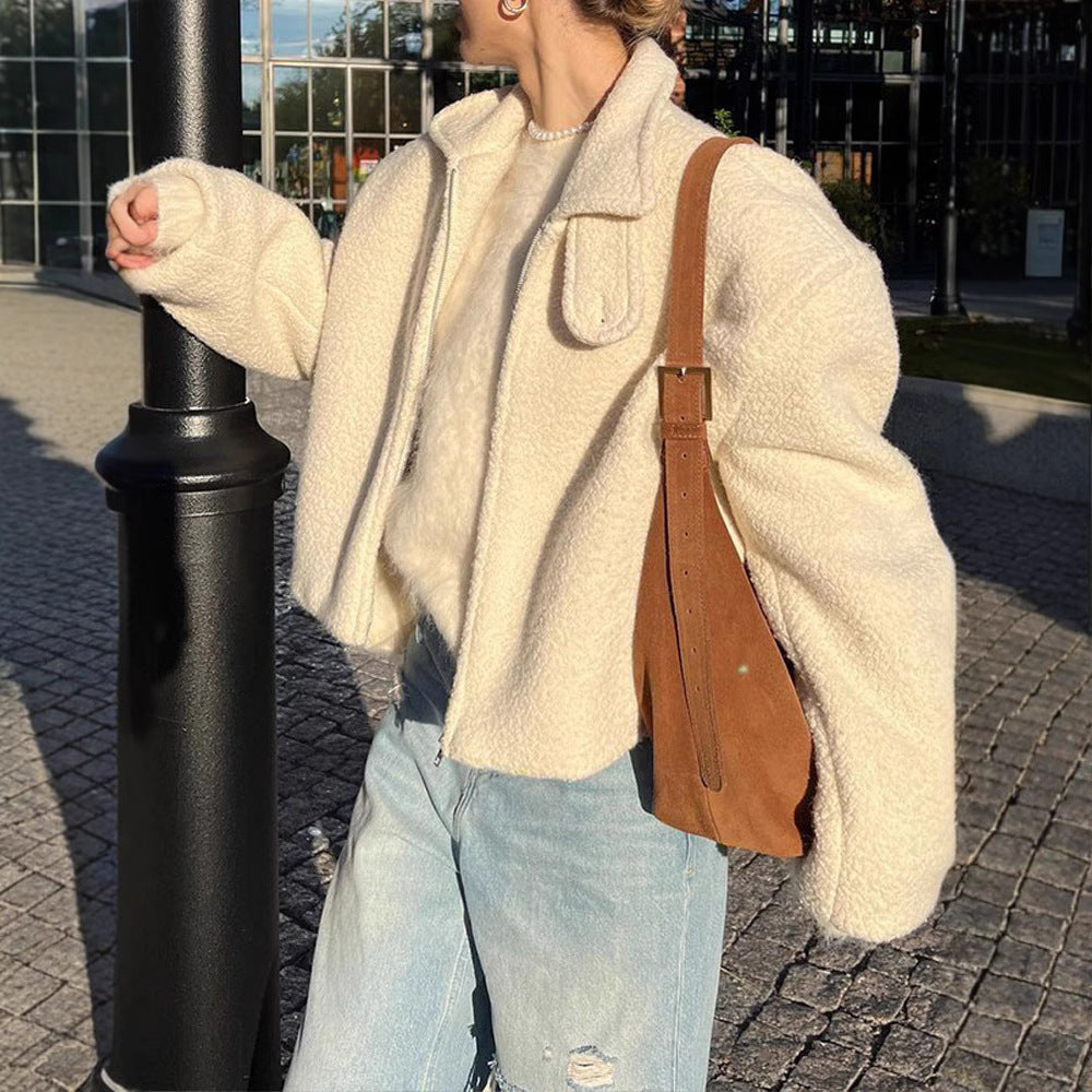 Minimalistische Fleece Jacket