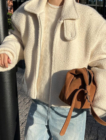 Minimalistische Fleece Jacket