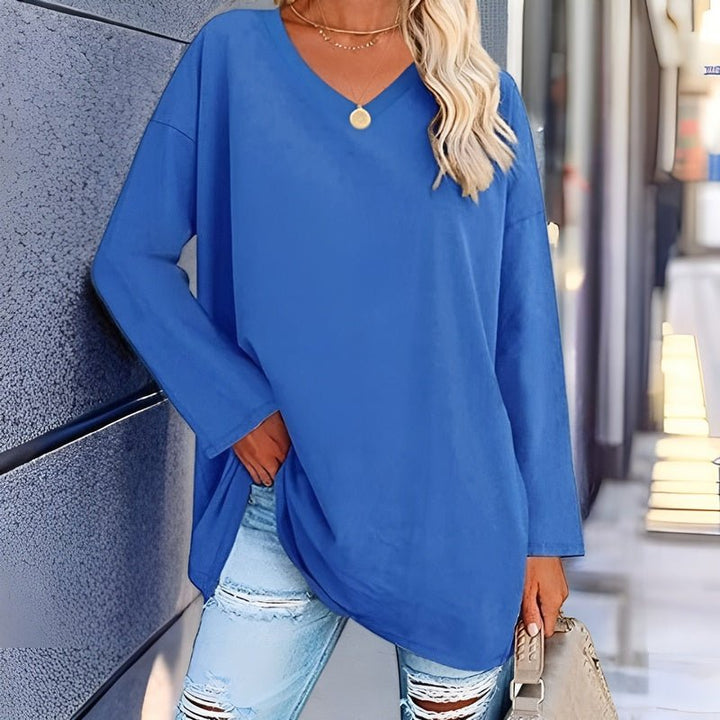 Dalina - Longsleeve Trui met V-hals