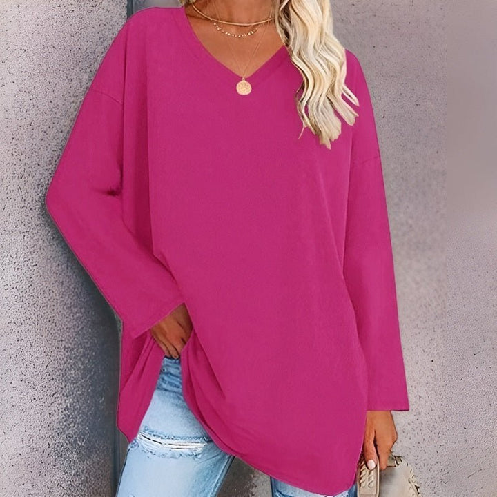 Dalina - Longsleeve Trui met V-hals