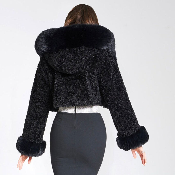 Aurora - Cropped Fur Jas