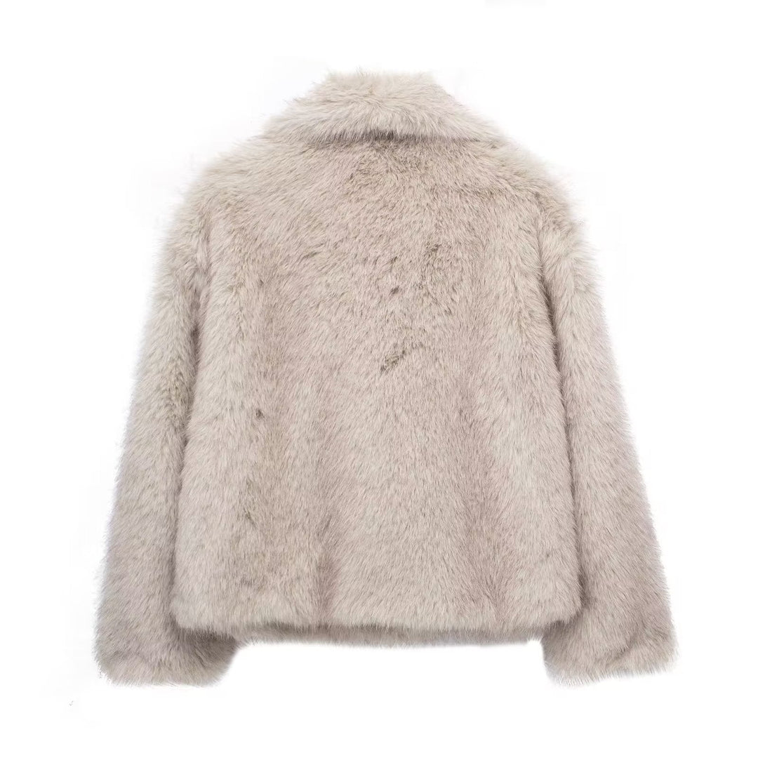 Charlotte - Luxe Pluche Winterjas