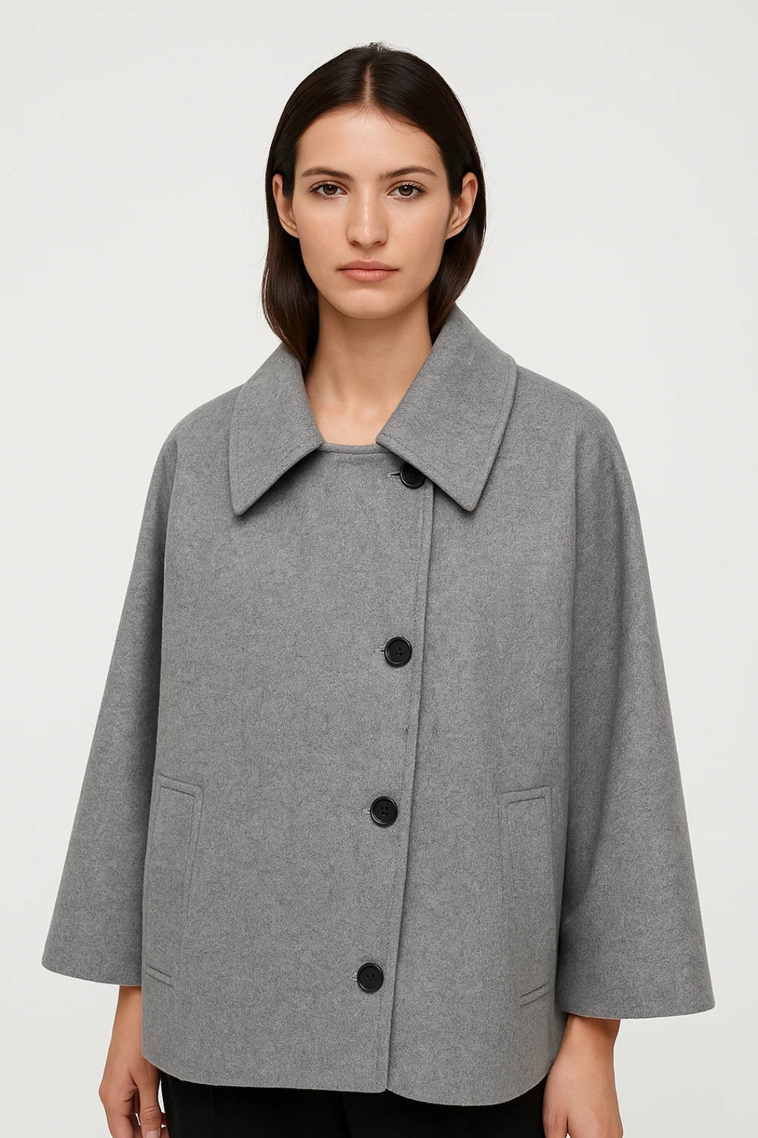 Oversized Jassen Collectie | Damesjas met Grote Kraag en Knoopsluiting | Lichtgewicht en Ademend