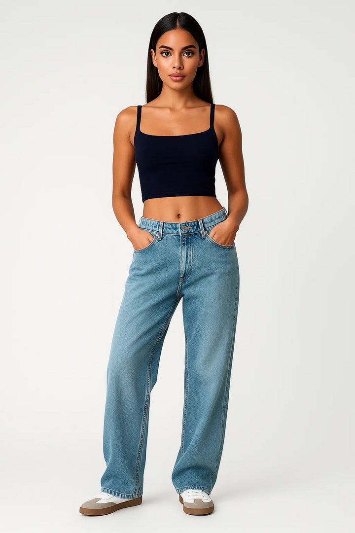 Jeans met wijde pijpen | Stijlvol Casual