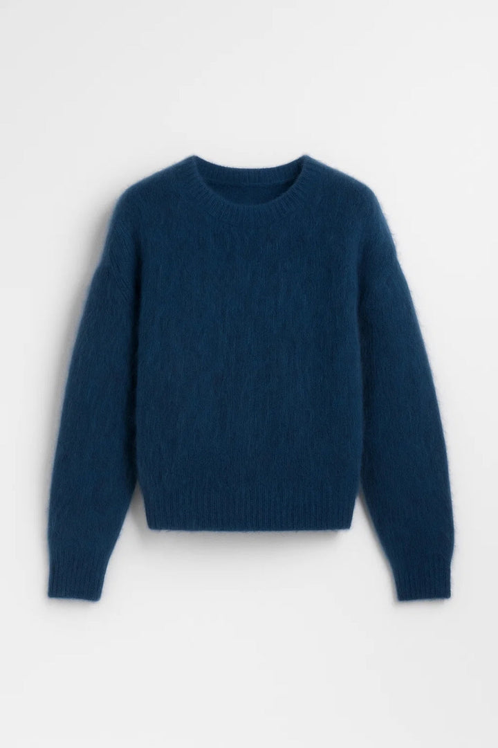 Geborstelde Damestrui | Ronde Hals met Zachte Structuur | Comfortabel en Stijlvol