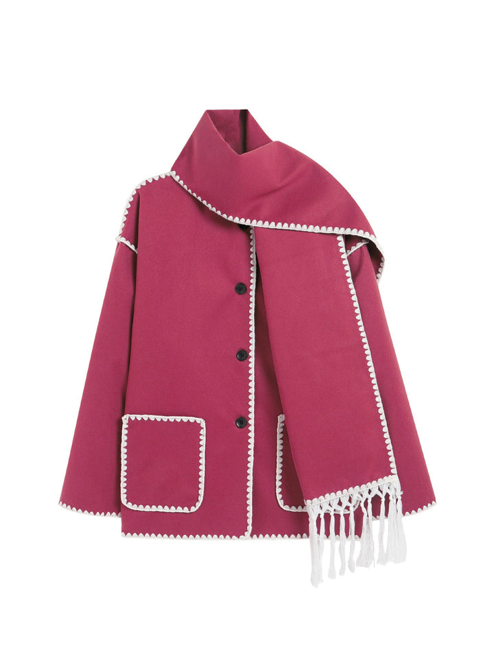 Sofie™ - Luxe Sjaal Jas