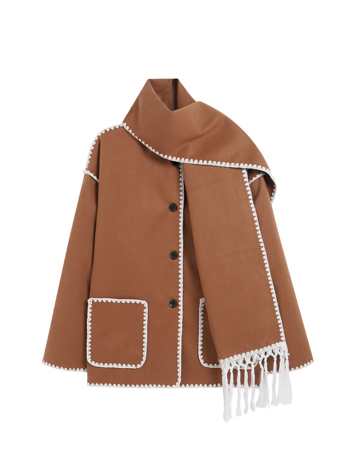Sofie™ - Luxe Sjaal Jas