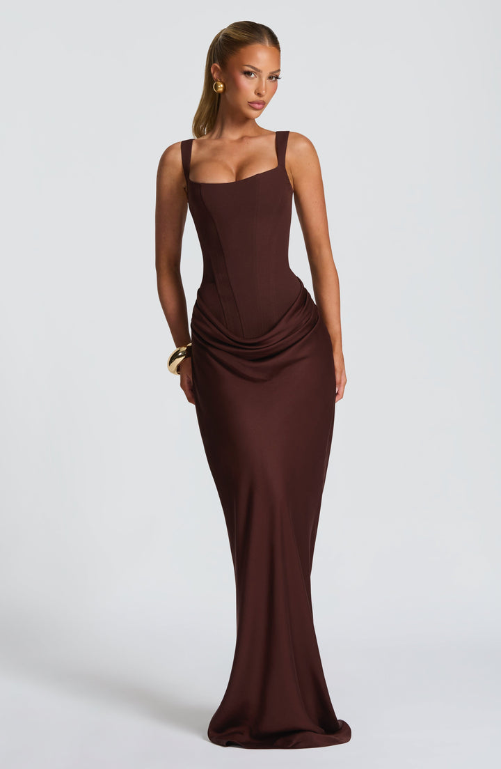 Indy Bodycon Maxi-Jurk