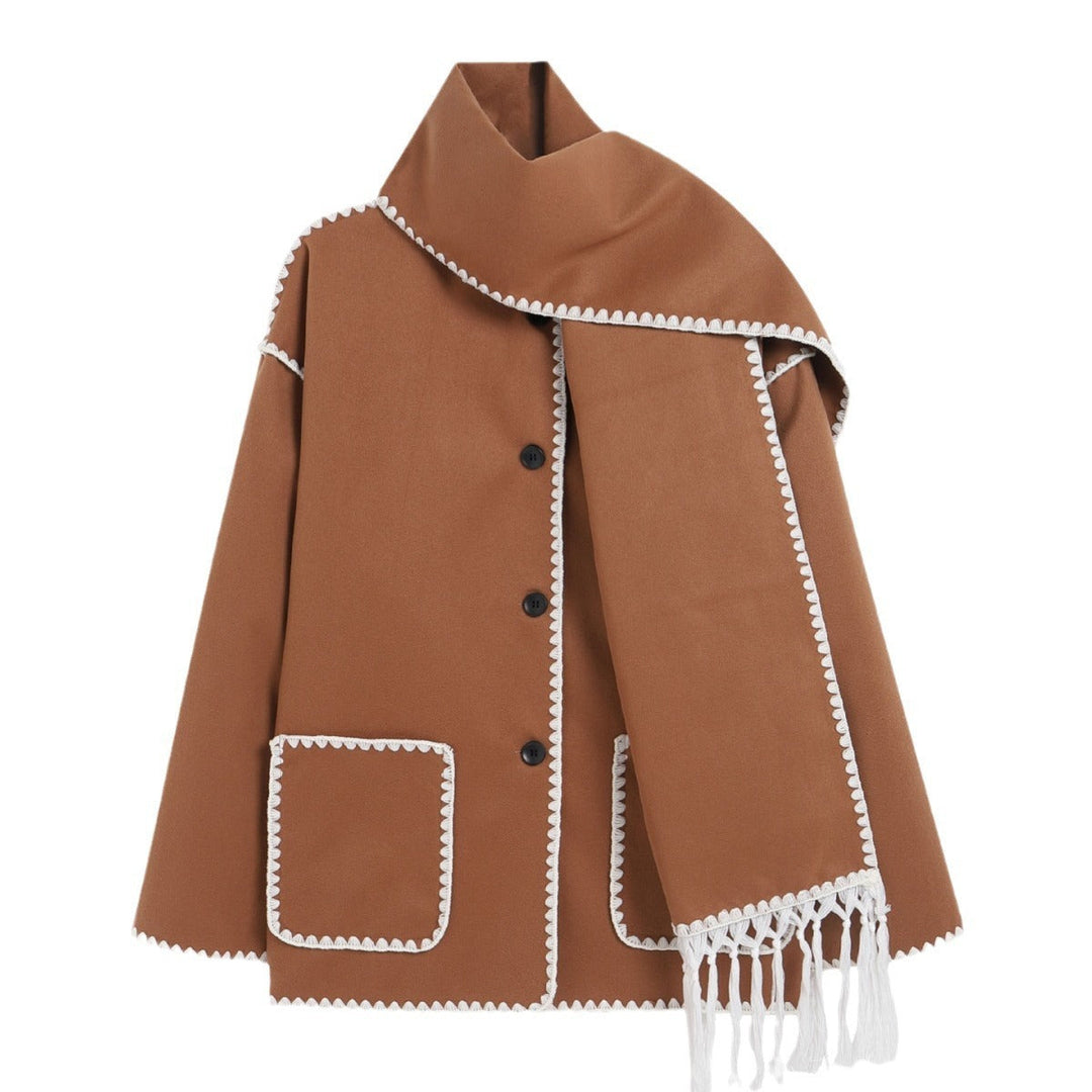 Sofie™ - Luxe Sjaal Jas