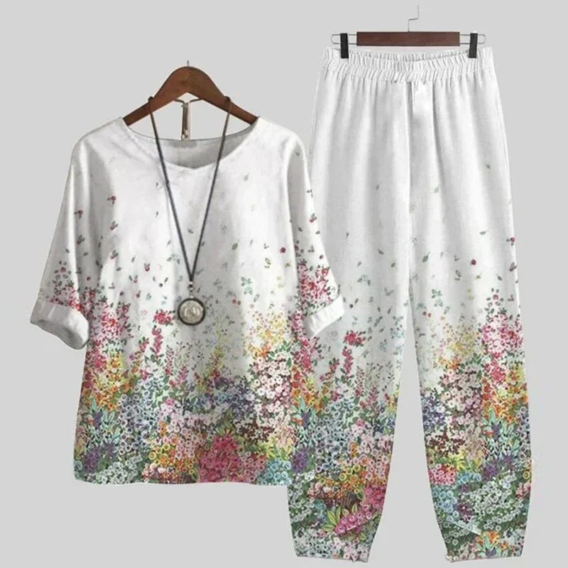Noa - Trendy Bedrukte Outfit met Comfortabele Pasvorm voor Elke Dag