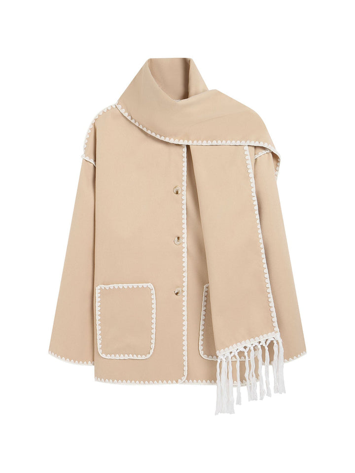 Sofie™ - Luxe Sjaal Jas