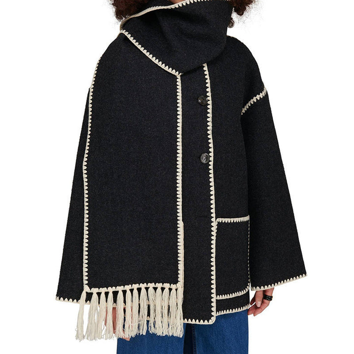 Sofie™ - Luxe Sjaal Jas