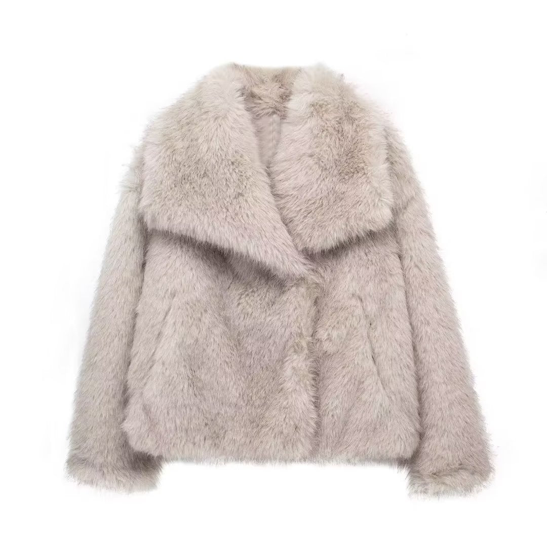 Charlotte - Luxe Pluche Winterjas