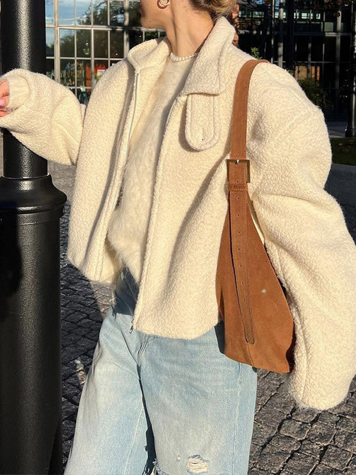Minimalistische Fleece Jacket