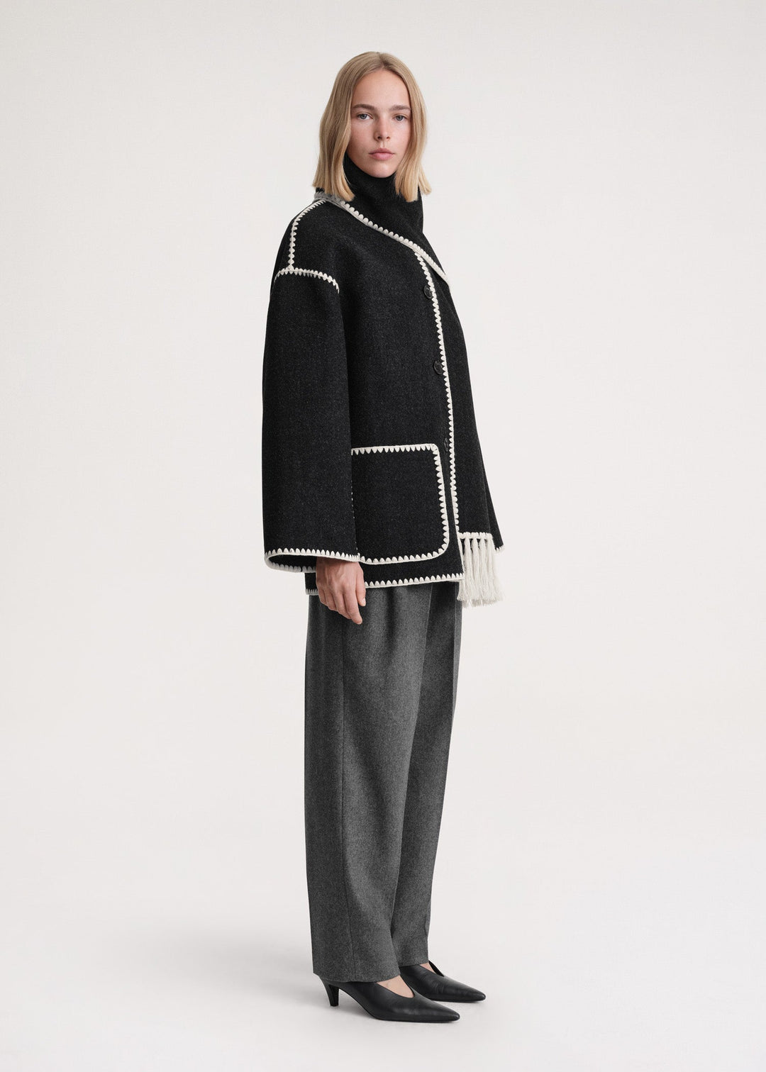 Sofie™ - Luxe Sjaal Jas