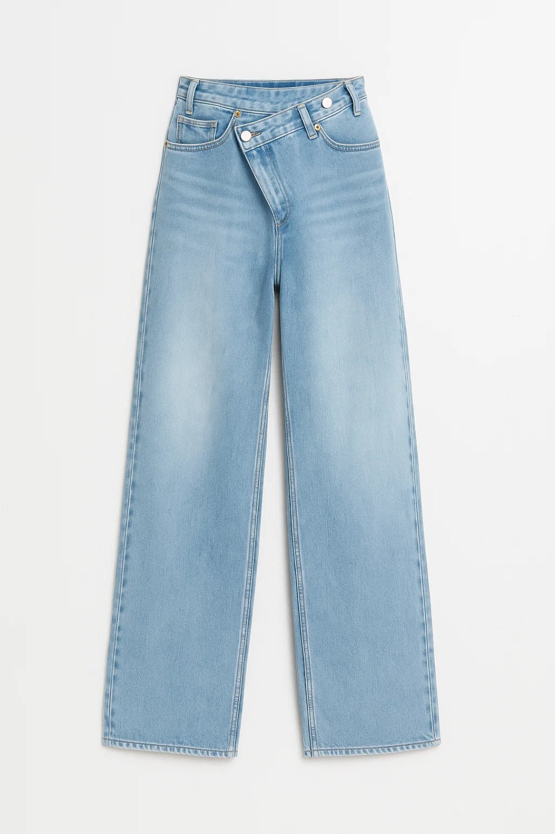 Jeans met wijde pijpen | Hoge taille