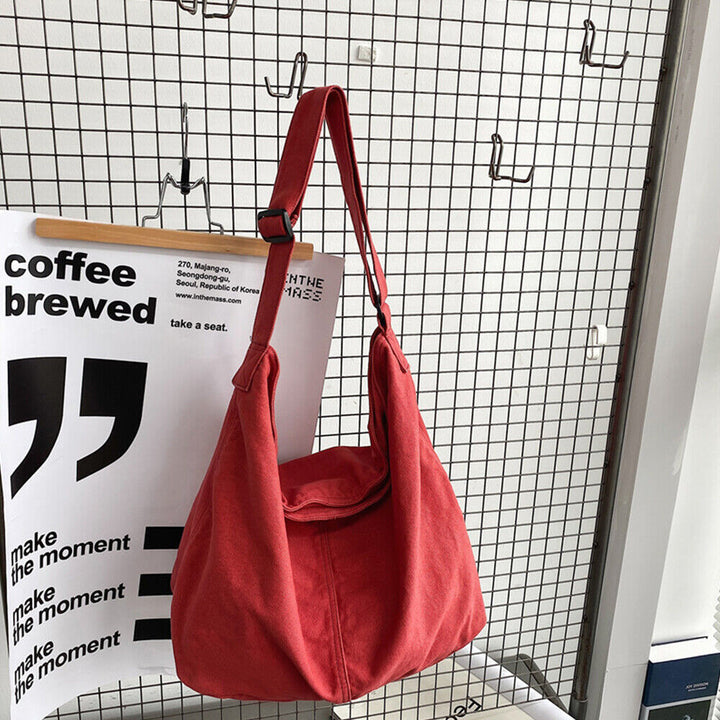Noa – Praktische en Stijlvolle Canvas Schoudertas