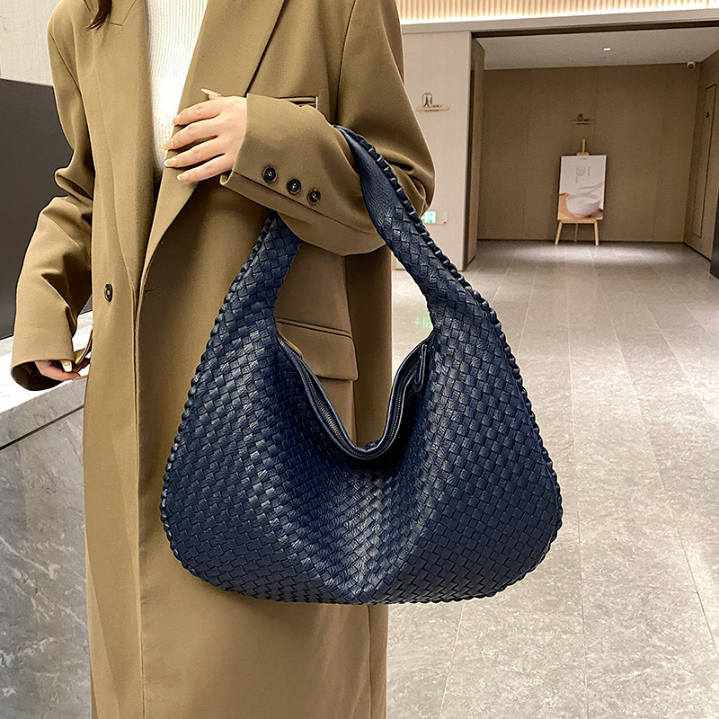 Delina - Luxe Gevlochten Handtas