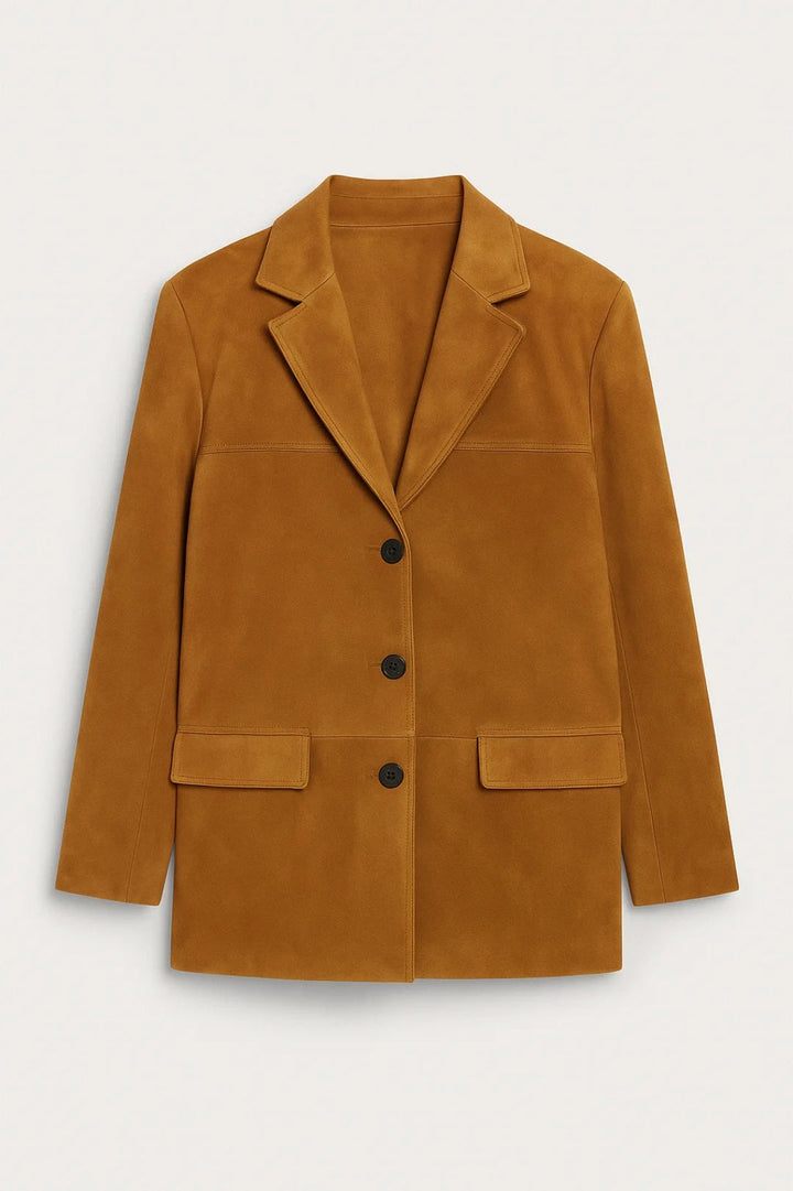 Blazers Collectie | Damesblazer met Knoopsluiting en Reverskraag | Lichtgewicht en Ademend